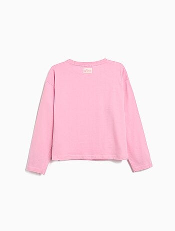 T-shirt à manches longues « Stitch » pour fille MO Fashion