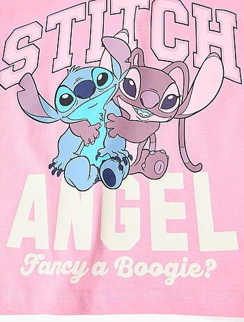 T-shirt à manches longues « Stitch » pour fille MO Fashion