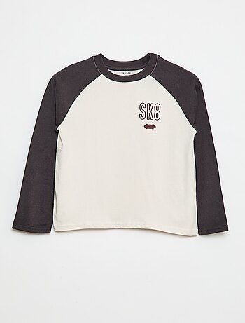 T-shirt à manches raglans