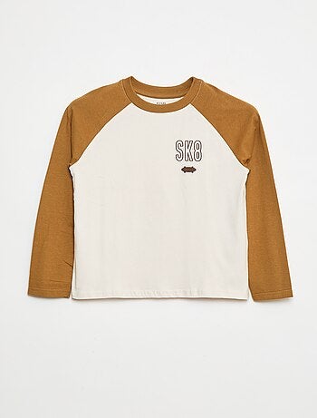 T-shirt à manches raglans