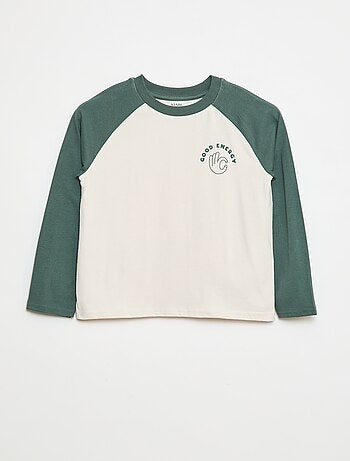 T-shirt à manches raglans