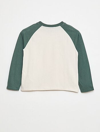 T-shirt à manches raglans