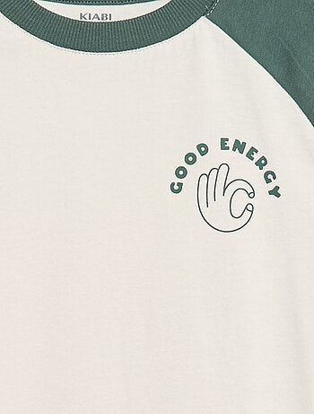 T-shirt à manches raglans