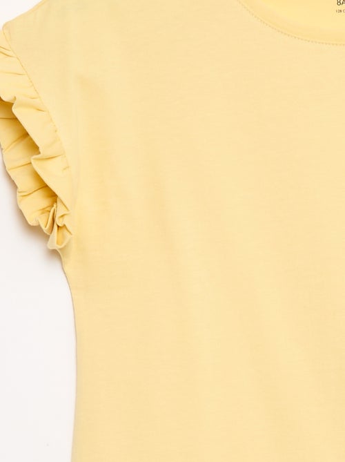 T-shirt à manches volantes - Kiabi