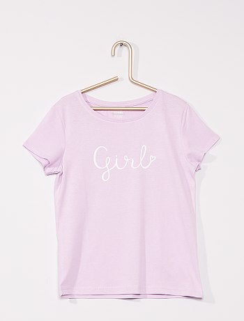 T-shirt à message éco-conçu