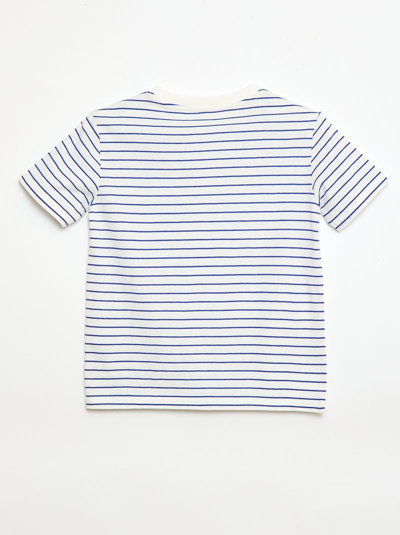 T-shirt à message fête des mères Bleu - Kiabi