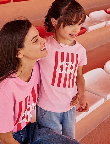 T-shirt à message fête des mères