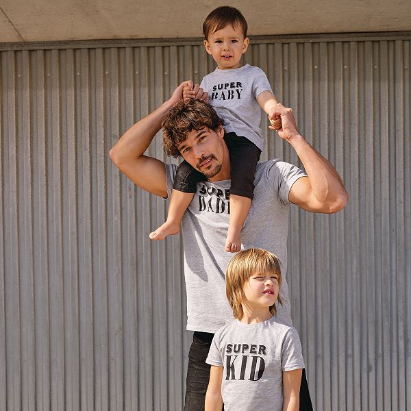 T Shirt A Message Bebe Garcon Gris Kiabi 3 00