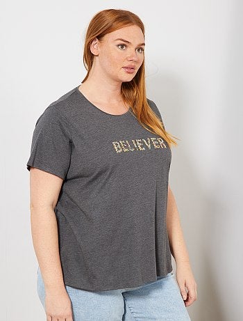 T-shirt à message - Kiabi