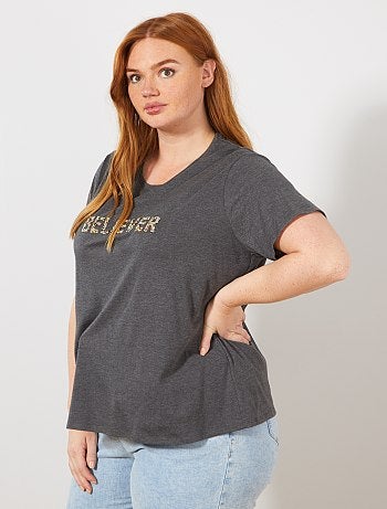 T-shirt à message - Kiabi