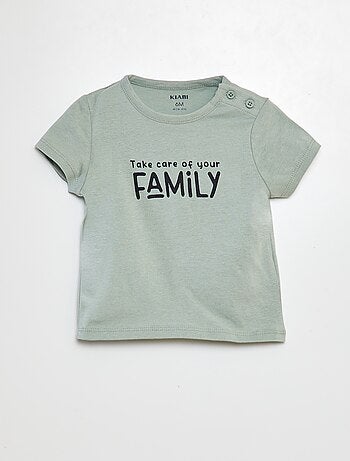 T-shirt à message