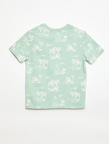 T-shirt à motif manches courtes