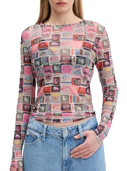 T-shirt à motifs Femme Tommy Hilfiger - Kiabi