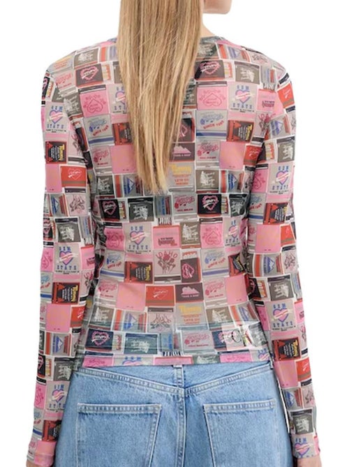 T-shirt à motifs Femme Tommy Hilfiger - Kiabi