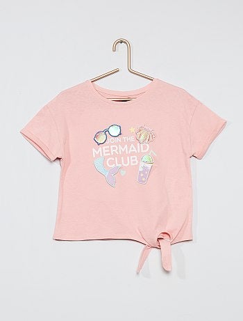 T-shirt à patchs