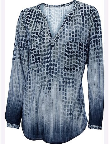 T-shirt à Pois - Taille Standard - Helline