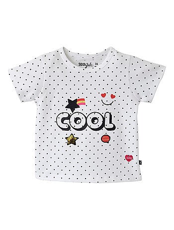 T SHIRT A POIS FILLE AFIA