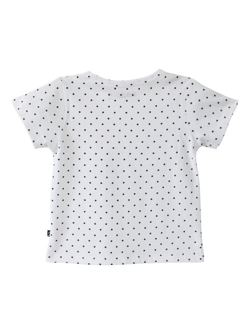 T SHIRT A POIS FILLE AFIA - Kiabi
