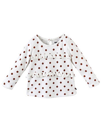 T SHIRT A POIS LOOK GIRLY