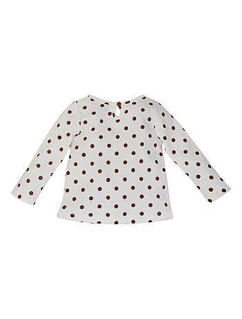 T SHIRT A POIS LOOK GIRLY