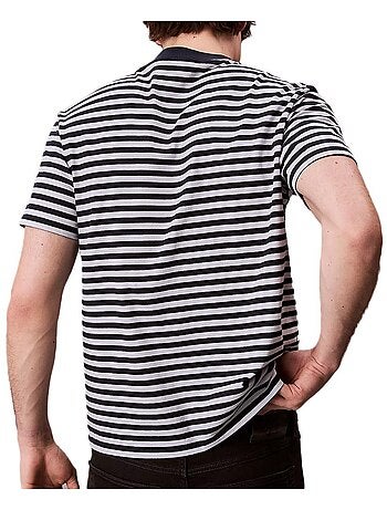 T-Shirt à Rayure Homme Calvin Klein Jeans