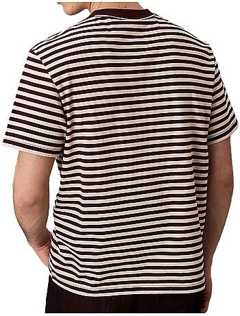 T-Shirt à Rayure Homme Calvin Klein Jeans