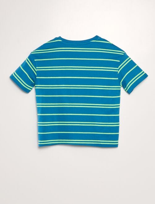 T-shirt à rayures en jersey - Kiabi