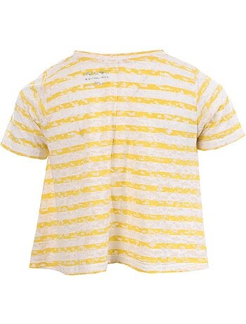 T-shirt à rayures fille teddy smith