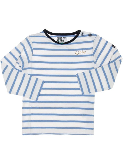 T-shirt à Rayures Garçon - Kiabi