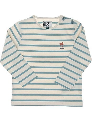 T-shirt à Rayures Garçon