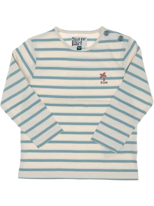 T-shirt à Rayures Garçon - Kiabi
