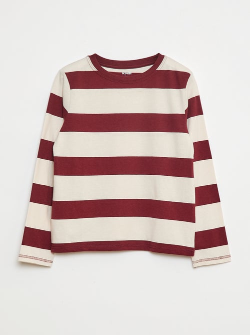 T-shirt à rayures - Kiabi