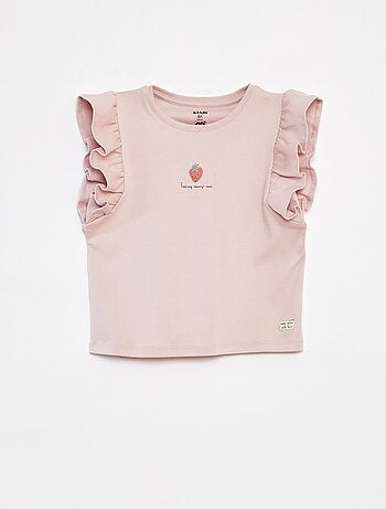 T-shirt à volants - cradle to cradle