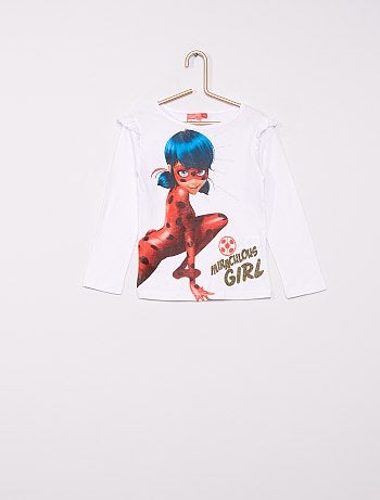 T-shirt à volants 'Miraculous'