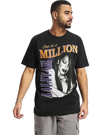 T-shirt aaliyah one in a million - mister tee