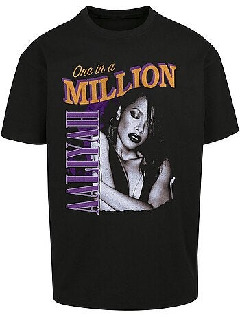T-shirt aaliyah one in a million - mister tee