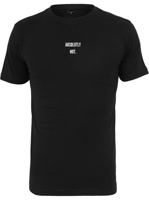 T-shirt absolutely not - mister tee - Kiabi