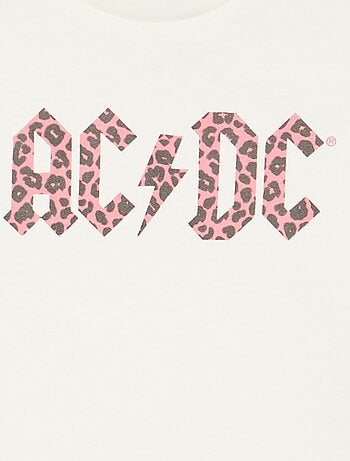 T-shirt 'AC DC' à manches courtes