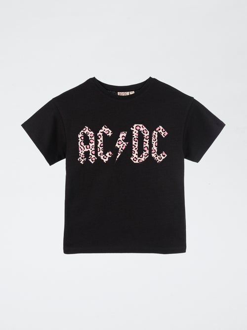 T-shirt 'AC/DC' à manches courtes - Kiabi