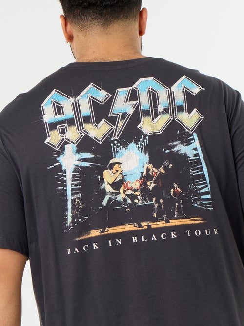 T-shirt AC/DC à manches courtes - Kiabi T-shirt AC/DC à manches courtes - Kiabi