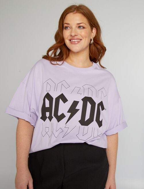 T-shirt 'AC/DC' à manches courtes - Kiabi