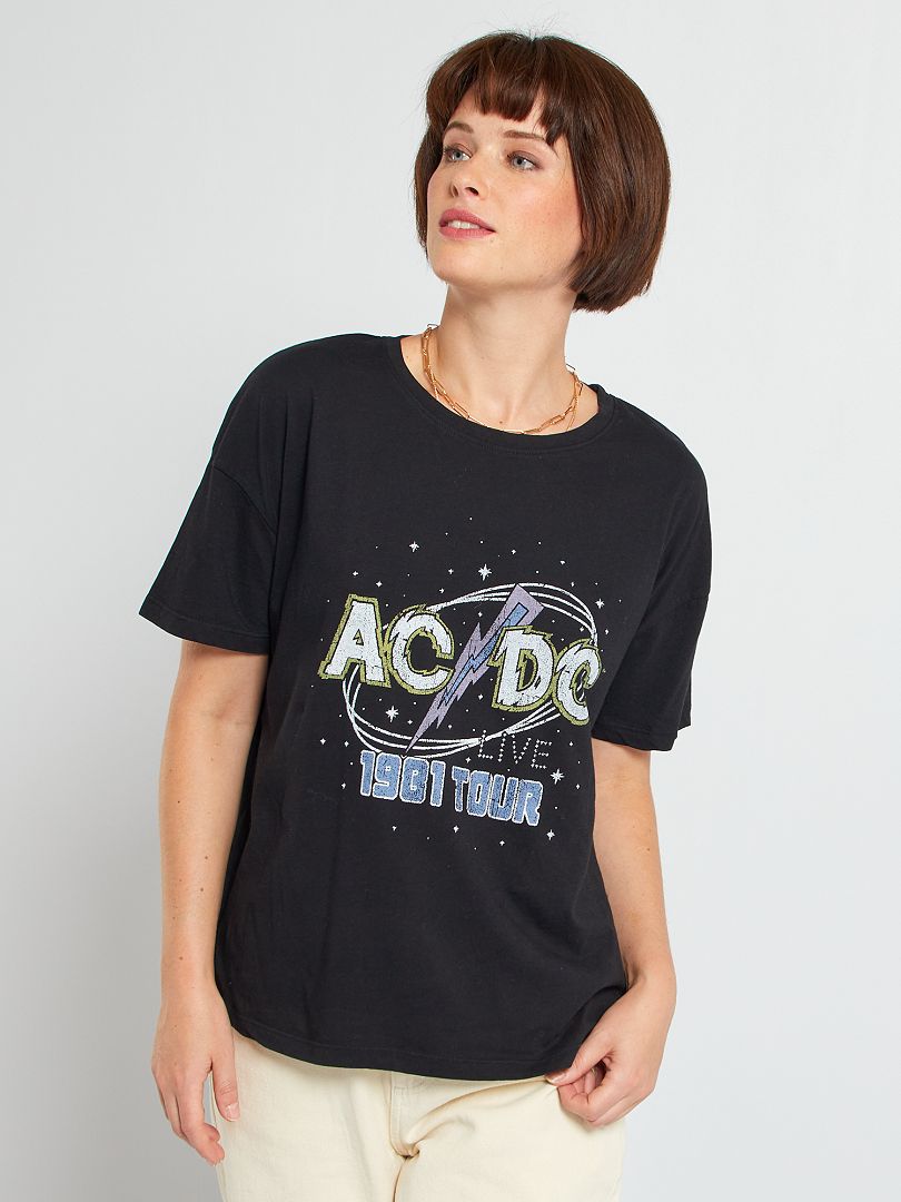 T shirt acdc kiabi Clearance