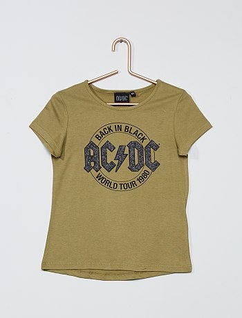 T-shirt 'ACDC' pailleté