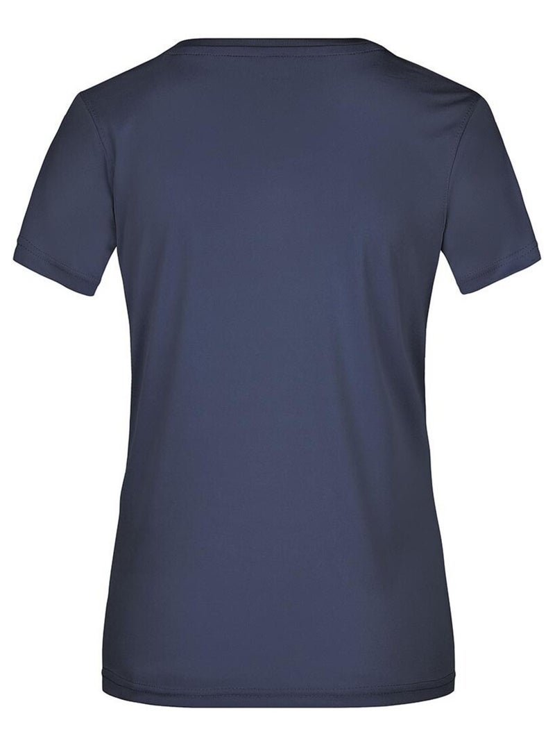 T-shirt active - james and nicholson Bleu marine - Kiabi