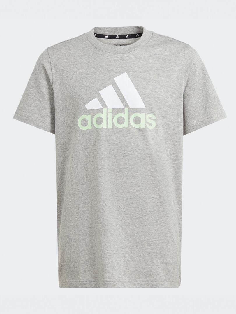 T-shirt 'adidas' à col rond GRIS - Kiabi