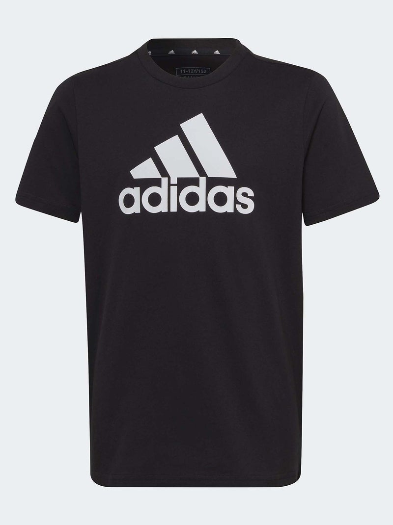 T-shirt 'adidas' à col rond Noir - Kiabi