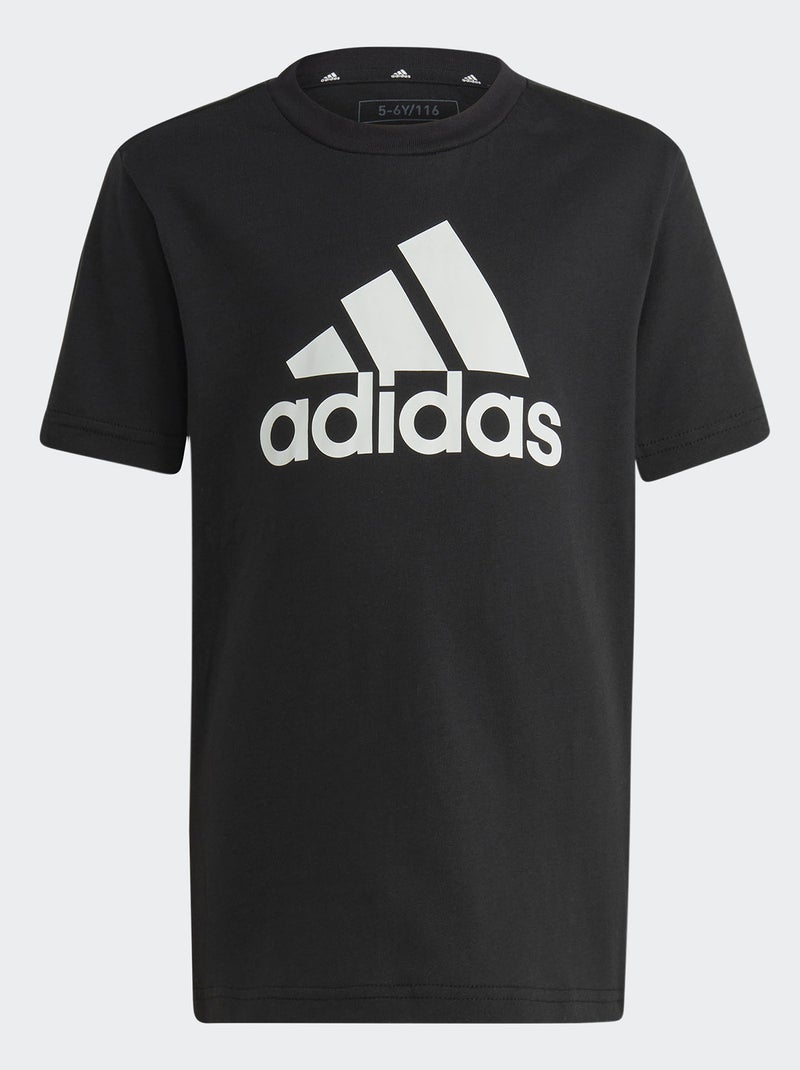 T-shirt 'adidas' à col rond Noir - Kiabi