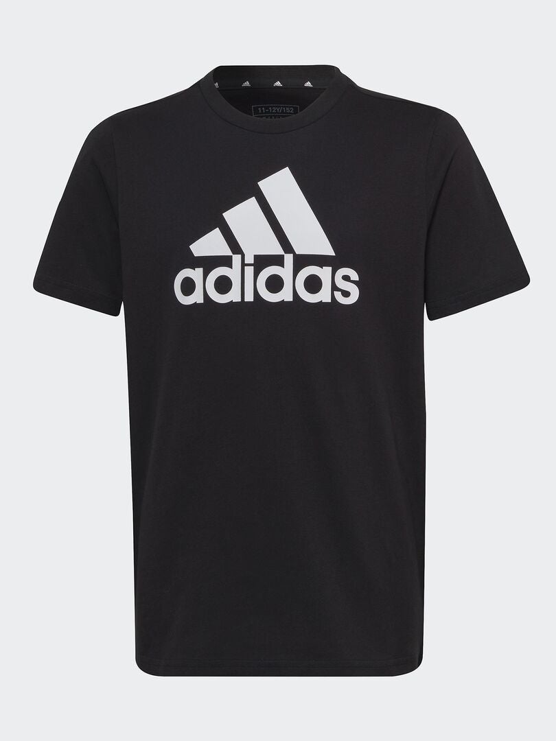 T-shirt 'adidas' à col rond Noir - Kiabi