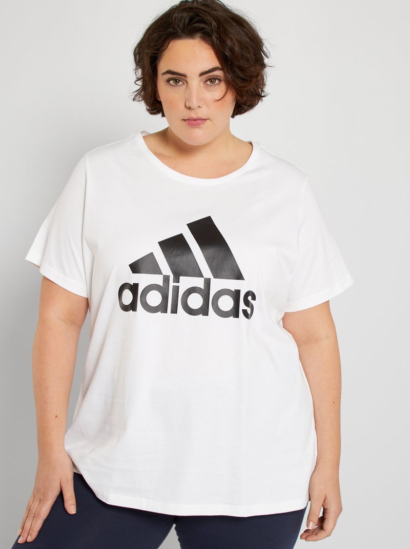 T-shirt 'adidas' blanc - Kiabi