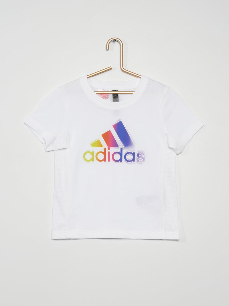 T-shirt 'adidas' blanc - Kiabi